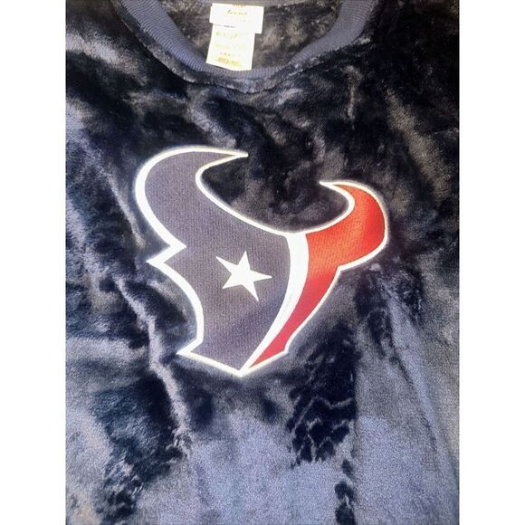 Houston Texans NFL Teen Large (11-13) Team Apparel  Micro Pluch Sweatshirt. O - Picture 2 of 6